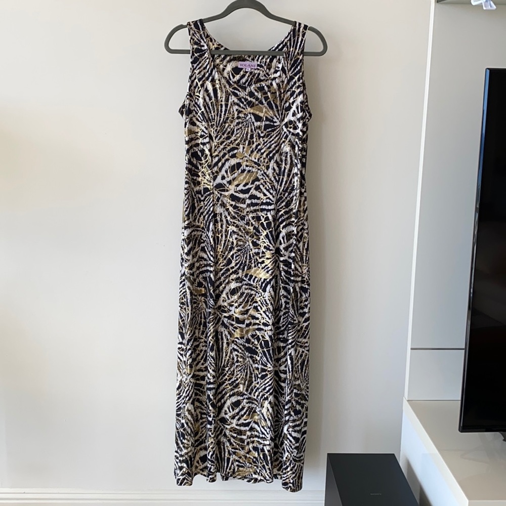 Iolani Floral Printed Long Dress